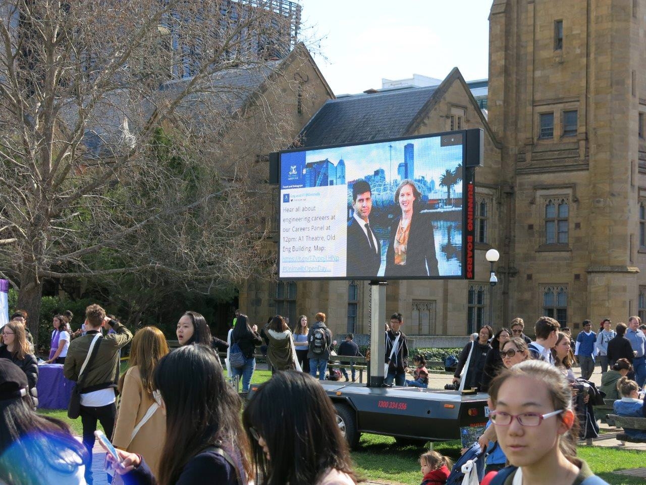 Melbourne Uni Open Day